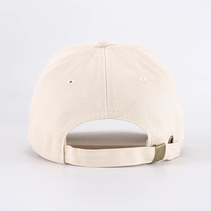 Unisex Baseball Cap 6-Panel Solid Color Cotton Fitted Casual Hat Adult Size 58-60CM - Product Image 2