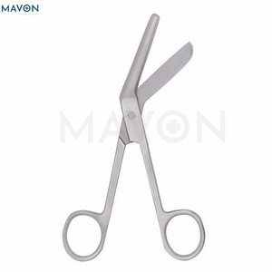 Tijeras para Vendajes Lister de Acero Inoxidable Reutilizables, Tijeras Quirúrgicas Manuales con Certificación CE, Juego de Instrumentos Hospitalarios - Product Image 2