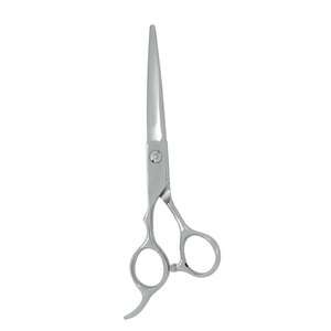 Ciseaux de coiffure professionnels pour gauchers, en acier inoxydable de qualité supérieure, avec lame de rasoir tranchante, manche moyen, pour la coiffure - Product Image 6