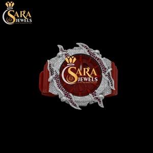 Elegant Half Iced Red <b>Rubber</b> Strap Elegant Square Dial Moissanite Diamond <b>Watch</b> Half Iced <b>Rubber</b> Strap Stainless Steel Automatic - Product Image 1