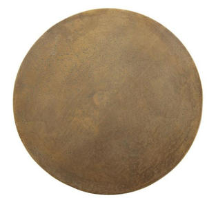 Modern Luxury <b>Gold</b> <b>Round</b> Pedestal Coffee <b>Table</b> Metal Accent Side <b>Table</b> for Villa Living Room Home Decor - Product Image 3