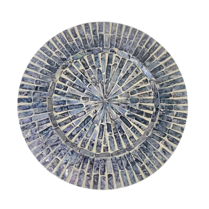 Assiette de présentation chic bohème en coquillage et nacre pour mariage côtier et réception de luxe - Product Image 2