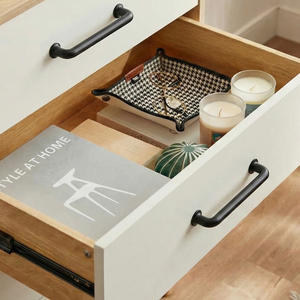 Poignées de meuble modernes en laiton noir mat en forme de U, durables et écologiques, pour tiroirs de cuisine, salle de bain, salle à manger et chambre à coucher - Product Image 4