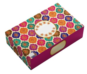 Caja personalizada para embalaje de galletas, caja de papel para panadería, pastel, venta al por mayor, dulce, gran oferta, caja de dulces sorpresa de la mejor calidad - Product Image 1