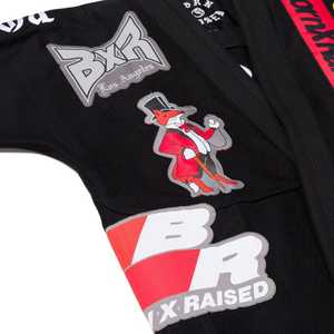 Shoyoroll Born x Raised Black BJJ Gi Limited Edition Jiu Jitsu Kimono with Bags - Product Image 4