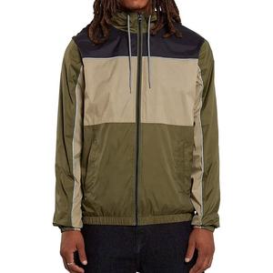 Chaqueta Cortavientos con Capucha para Hombre, Diseño Colorblock, Ligera, Transpirable, Resistente al Viento, Estilo Deportivo Informal, Venta al Por Mayor - Product Image 3