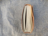 Journal relié en cuir de qualité supérieure personnalisé OEM vente en gros nouveau design de papier pour tapis en coton vierge rechargeable antique C-Lock