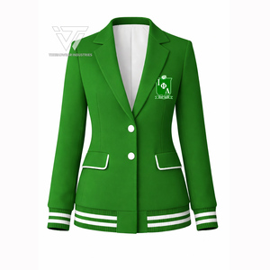 Custom Iota Phi Lambda Sorority Clothing Embroidered Sleek Varsity <b>Blazer</b> Coat Greek Paraphernalia - Product Image 1