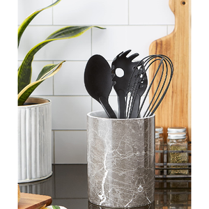 Large Capacity Natural green Marble Spoon Holder <b>For</b> kitchen Countertop <b>Storage</b> Organizer Spoon Holder - Product Image 6