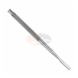 Cincel de hueso Gardner, 1 unidad, recto, de un solo filo, hoja de 3 mm de ancho, acero inoxidable, manual, quirúrgico, ortopédico, dental, de precisión - Product Image 3
