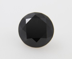 Pierre précieuse naturelle chauffée, diamant noir certifié GIA, taille calibrée de 2 à 12 mm - Product Image 2