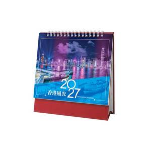 2027 AP129 Wire-O Desk Calendar - Product Image 1
