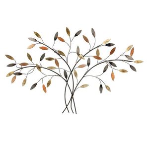 Nouvelle Arrivée : Grande Sculpture Murale Métallique Élégante pour Chambre et Salon – Décoration Intérieure en Fer Forgé, Taille Personnalisable - Product Image 2