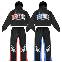 Conjunto Deportivo Premium Glory de 2 Piezas, Personalizado, de Algodón, Estilo Urbano, con Logotipo Bordado en 3D, Transpirable, Ecológico, Talla Grande