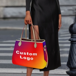 Bolsos de lona para mujer, estilo polinesio, bolso grande para mujer, venta al por mayor, bolso informal de moda para mujer - Product Image 6