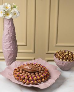 Plateau à chocolat de luxe, bol à chocolat haut de gamme, plateau à bonbons design, plateau décoratif pour chocolat, bol de service moderne - Product Image 6