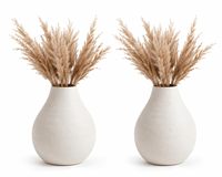 Vase décoratif texturé blanc de qualité supérieure, plus durable et fiable pour une utilisation prolongée, disponible à un prix inférieur