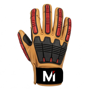MALUZA INDUSTRIES Wholesale High Grip Abrasion Resistant Mechanics Work <b>Gloves</b> for Padded Palm <b>Moisture</b>-Wicking - Product Image 1