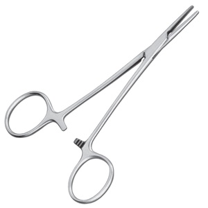 PINCE À TISSUS HÉMOSTATIQUE HALSTED (Dent de Rat 1x2 Dents Droites) - Product Image 1