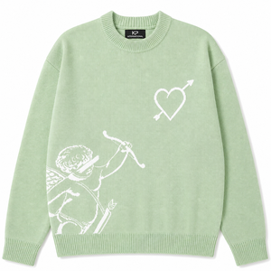 เสื้อสเวตเตอร์ไหมพรมแคชเมียร์แบบมีฮู้ด KP International สำหรับผู้ชาย บุขนแกะ นุ่ม สบาย เหมาะสำหรับใส่ในฤดูหนาว - Product Image 2