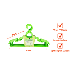 Cintres en plastique PP antidérapants avec encoches pour vêtements, ensemble de cintres pour boutiques, magasins de vêtements, supermarchés, et stations de lavage - Product Image 4