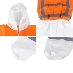 Overol de seguridad de dos piezas, impermeable, con logotipo personalizado, servicio OEM, precio al por mayor, superventas, la mejor fabricación, nuevo. - Product Image 4