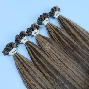 ขายส่งสีและพื้นผิวที่กําหนดเองต่อผมปลายแบน 100% ผู้ขายผมเวียดนามดิบในเวียดนาม - Product Image 1