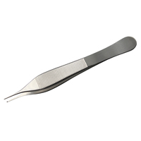 Pinces chirurgicales Adson de qualité supérieure avec dents, en acier inoxydable, instrument de préhension fine des tissus pour la chirurgie générale, plastique et reconstructive