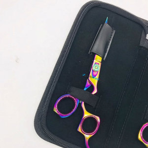 Ciseaux de coiffure professionnels japonais en acier inoxydable massif de 6 pouces, lame droite et tranchante pour salon de beauté et salon de coiffure - Product Image 3