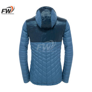 Chaqueta de Invierno Acolchada para Mujer al por Mayor OEM, Chaqueta Larga Acolchada con Logotipo Personalizado, Chaqueta Acolchada de Primera Calidad para Mujer - Product Image 2