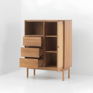 Teak Rattan <b>Sideboard</b> Cabinet Natural Wood Storage Furniture for Hotel Resort Villa Restaurant Hospitality Project Sourcing - Product Image 3