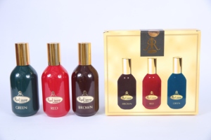 Parfums Nayaab, assortiment de 3 pièces (brun, rouge, vert), vaporisateur de parfum de 120 ml, parfum floral, luxe, longue durée, respectueux de la peau, unisexe - Product Image 6