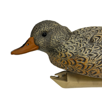 Petite leurre flottante en plastique durable pour canard colvert, idéale pour la chasse