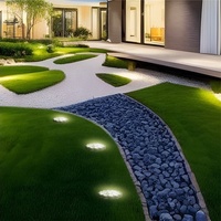 Lampes solaires LED en forme de fleurs, matériau ABS, design minimaliste pour jardin, patio, cour, allée, décoration extérieure