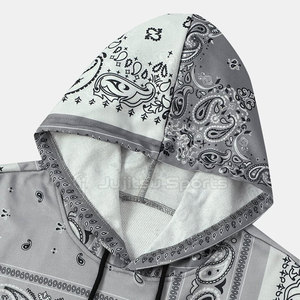 Sweat-shirts à capuche décontractés d'hiver tendance, en polaire 100% polyester, design personnalisé, vente en gros - Product Image 3