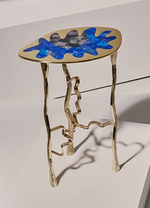 Hot Selling Modern Style Silver <b>Matt</b> Finished Eco-Friendly Handmade Coffee <b>Table</b> for Home Hotel or Restaurant Corner Decor - Product Image 6