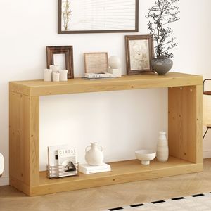 Table console carrée moderne et minimaliste U_STYLE, facile à assembler, pour entrée, couloir, salon, design tendance - Product Image 2