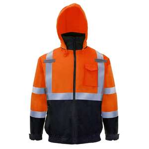 Vêtements de travail haute visibilité personnalisés, veste réfléchissante, tissu respirant, veste de sécurité pour les travailleurs du bâtiment - Product Image 6