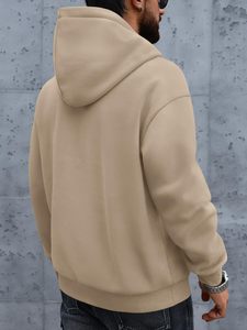 Nouvelle Collection : Sweat à Capuche Personnalisé Unisexe Grande Taille pour Homme – Vente en Gros de Votre Marque – Sweat à Capuche Zippé pour Homme - Product Image 4
