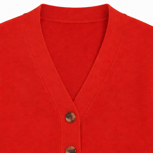 2026 Women's V Neck Full Sleeve Knitted Pullover Casual Autumn Wear Anti-Pilling Sweater 100% Acrylic Regular Fit - Product Image 6