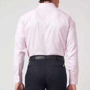 Camisas de Algodón Casuales Modernas para Hombre, Tela de Mezcla de Algodón Suave, Camisas de Algodón para Hombre, Corte Holgado, Ropa de Moda Diaria - Product Image 2