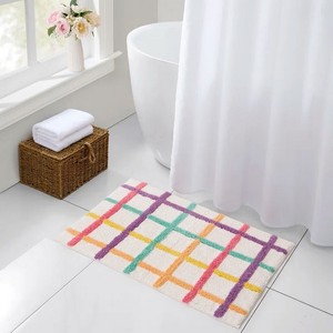 Alfombra de Hotel de 5 Estrellas, 100% Algodón, Color Blanco, 50x80, Alfombra de Baño de Alta Calidad con Logotipo Personalizado en Relieve - Product Image 1