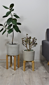 Handmade Wooden Plant <b>Stand</b> Set Modern Indoor Flower Pot Holders for Living Room Balcony and Home Decoration - Product Image 6