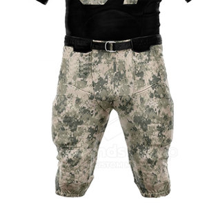 Conjunto de Uniforme de Fútbol Americano para Hombre, Nombre del Equipo Personalizado, Impresión por Transferencia de Calor, Tela 100% Poliéster, Duradera, Transpirable, Cuello en V - Product Image 4