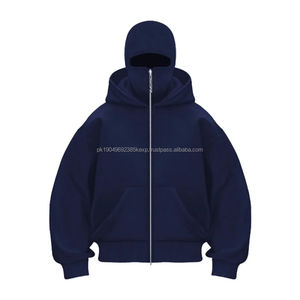 Sudadera con Capucha y Cremallera para Hombre, Personalizada 2026, de Alta Calidad, con Estampado Digital, Estilo Balaclava - Product Image 1