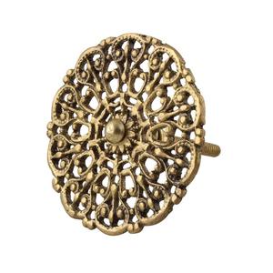 Antique Brass Ball Shaped Cabinet Knob Brownish <b>Gold</b> Finish <b>Drawer</b> Wardrobe <b>Pull</b> Handle for Kitchen Doors - Product Image 3