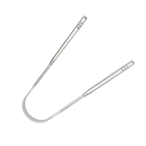 Herramientas de limpieza de lengua de alta resistencia, raspadores bucales de acero inoxidable para eliminar la placa, aliento fresco y cuidado bucal diario - Product Image 4
