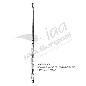 ตะขอผ่าตัดแบบสองง่ามของเยอรมัน ยี่ห้อ Steel General Surgery Gillies สำหรับศัลยกรรมประสาทและผิวหนัง รุ่น Joseph - Product Image 6