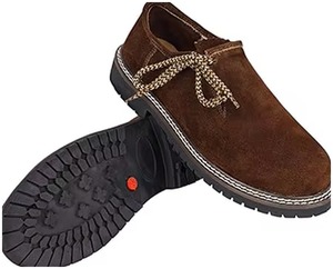 Zapatos casuales de cuero con suela suave para hombre, calzado ligero para caminar, color marrón - Product Image 1