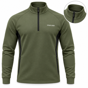 Veste d'entraînement résistante à l'eau, veste de performance légère en polyester, logo personnalisé, fournisseur de vêtements en gros - Product Image 1